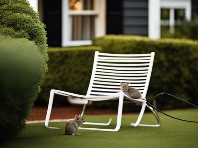 DIY natural mouse repellent for outdoor furniture